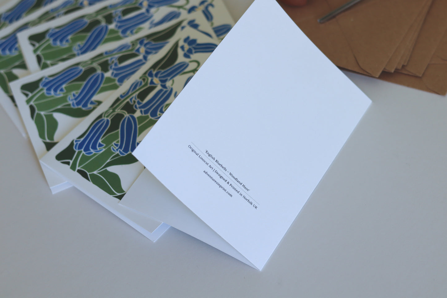 Woodland Haze Bluebells | Set of 8 Notecards & Envelopes