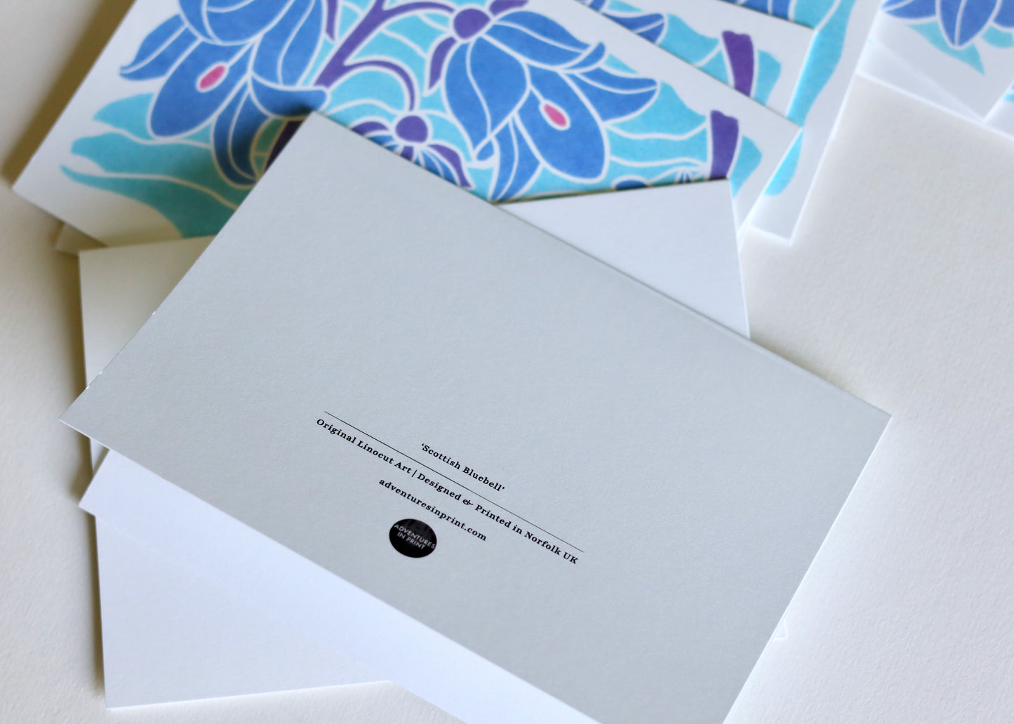Scottish Bluebells Notecards | Set of 8 Notecards & Envelopes