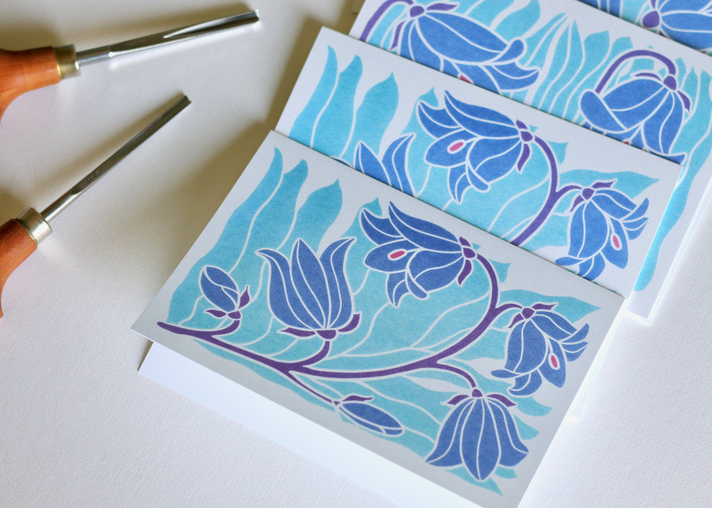 Scottish Bluebells Notecards | Set of 8 Notecards & Envelopes