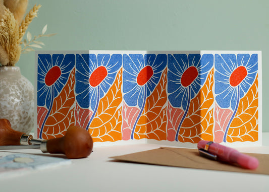 Joyful Garland Card | Single Card & Envelope