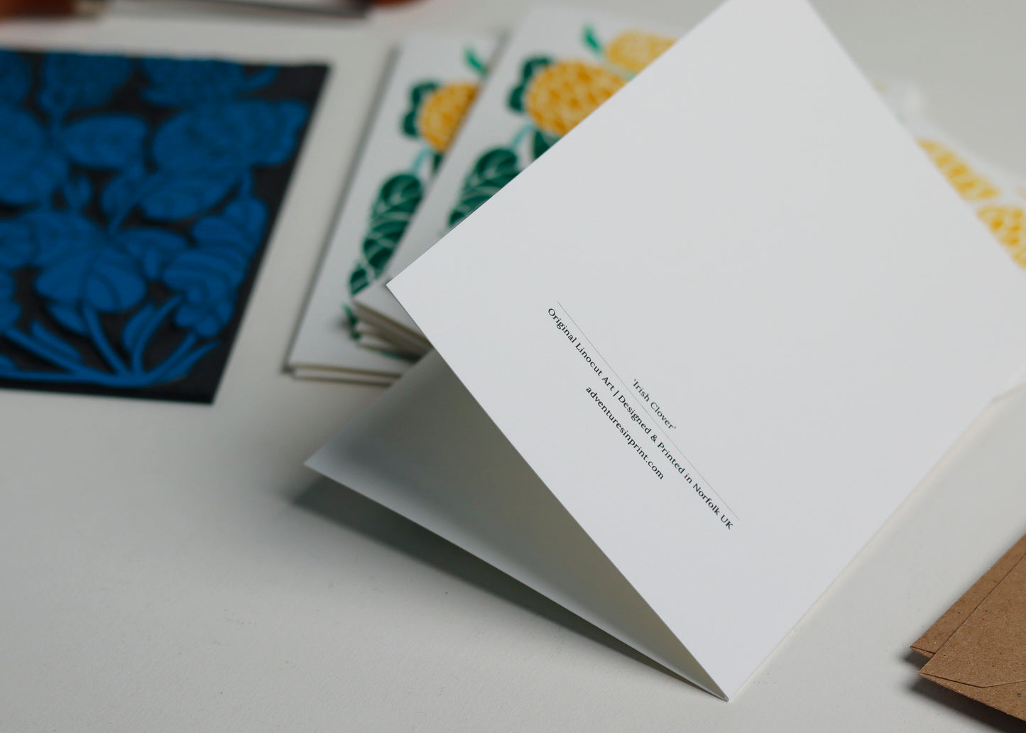 Irish Clover | Set of 8 Notecards & Envelopes