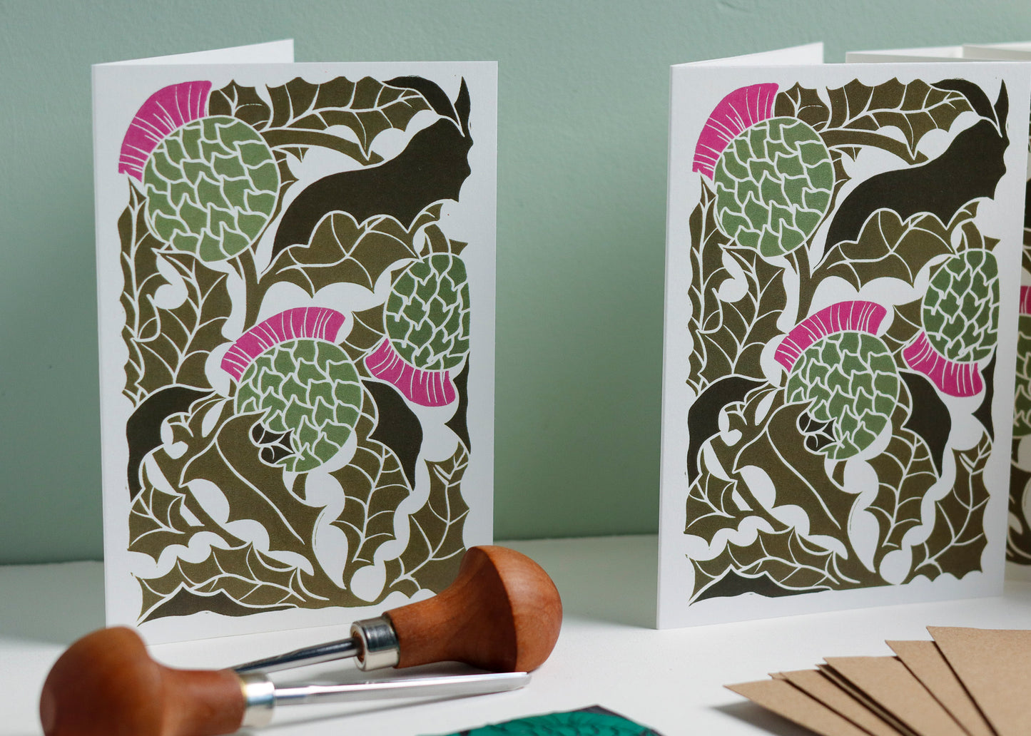Scottish Thistles | Set of 8 Notecards & Envelopes