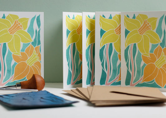 Welsh Daffodil | Set of 8 Notecards & Envelopes