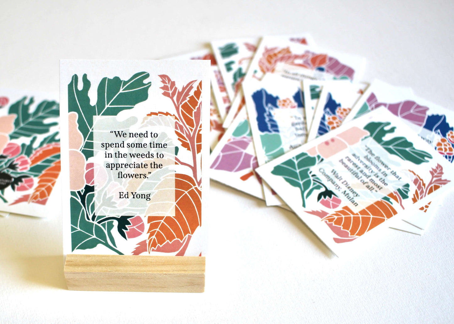 Nature inspired, Positive Affirmation Quote Cards