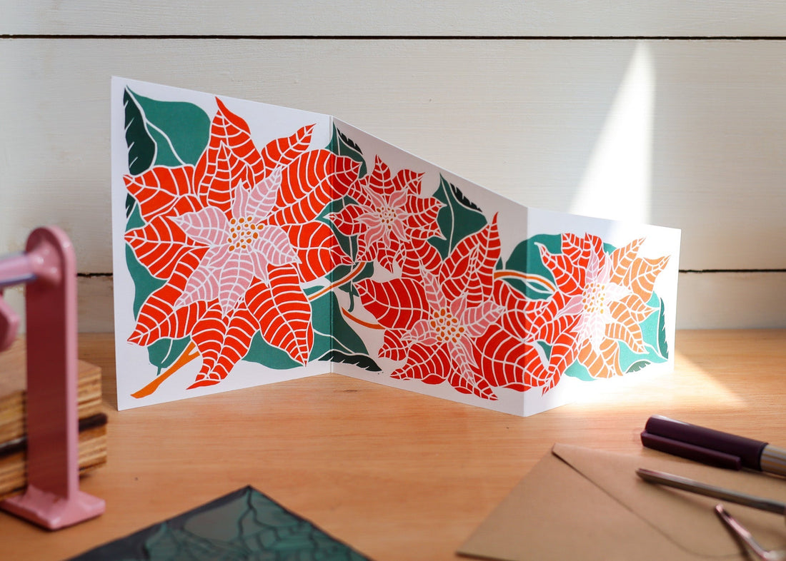 Studio Notes: Sunny Norfolk mornings, House Beautiful & a new festive bloom