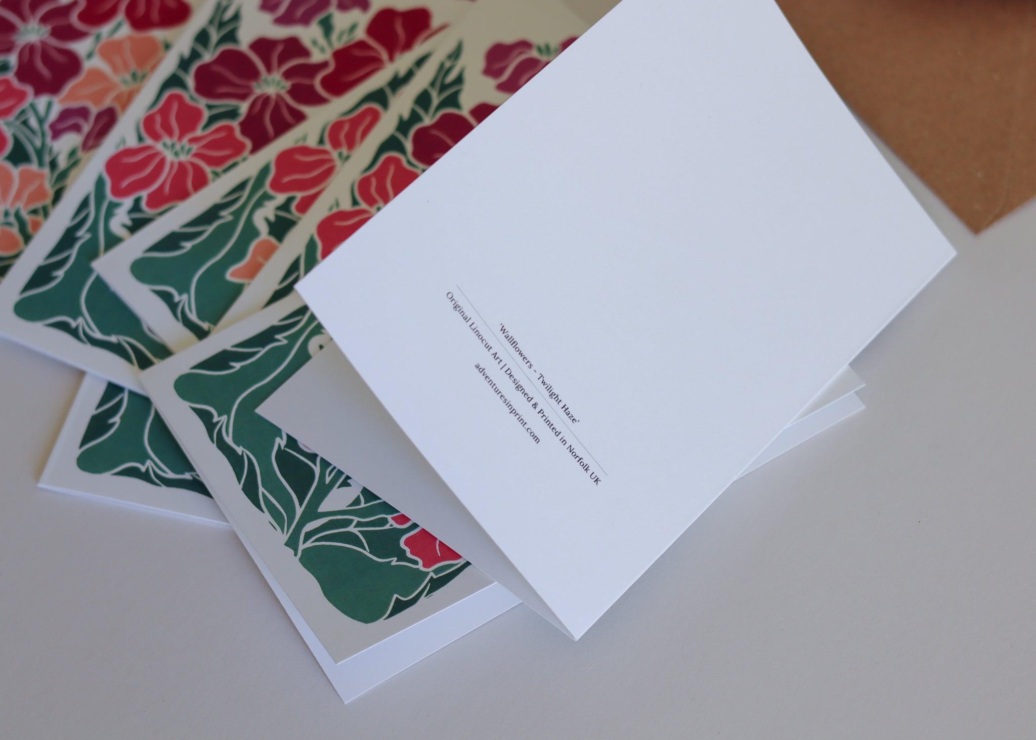 Twilight Haze Wallflowers | Set of 8 Notecards & Envelopes