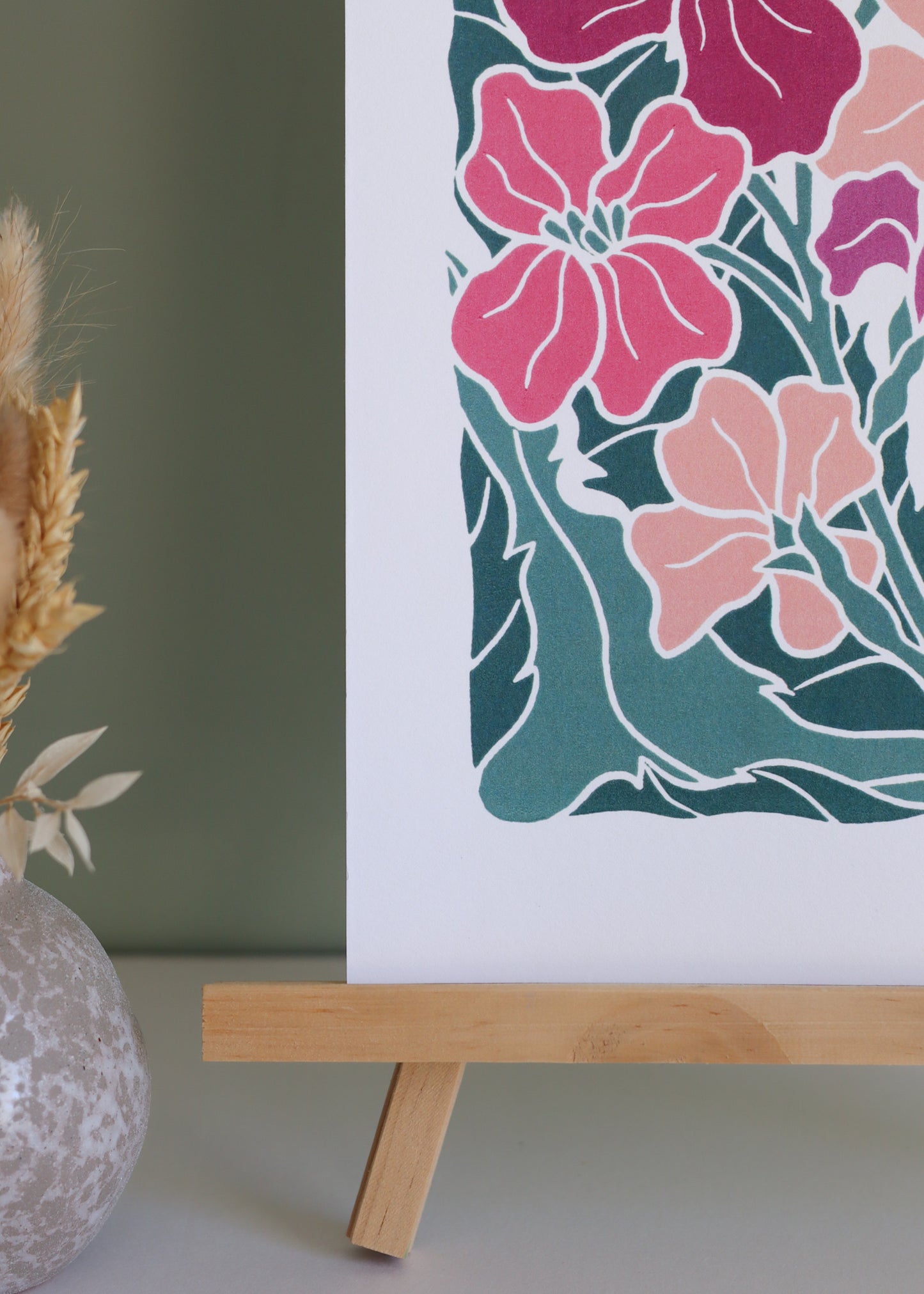 Twilight Haze Wallflowers | Art Print on Cotton Paper (Copy)