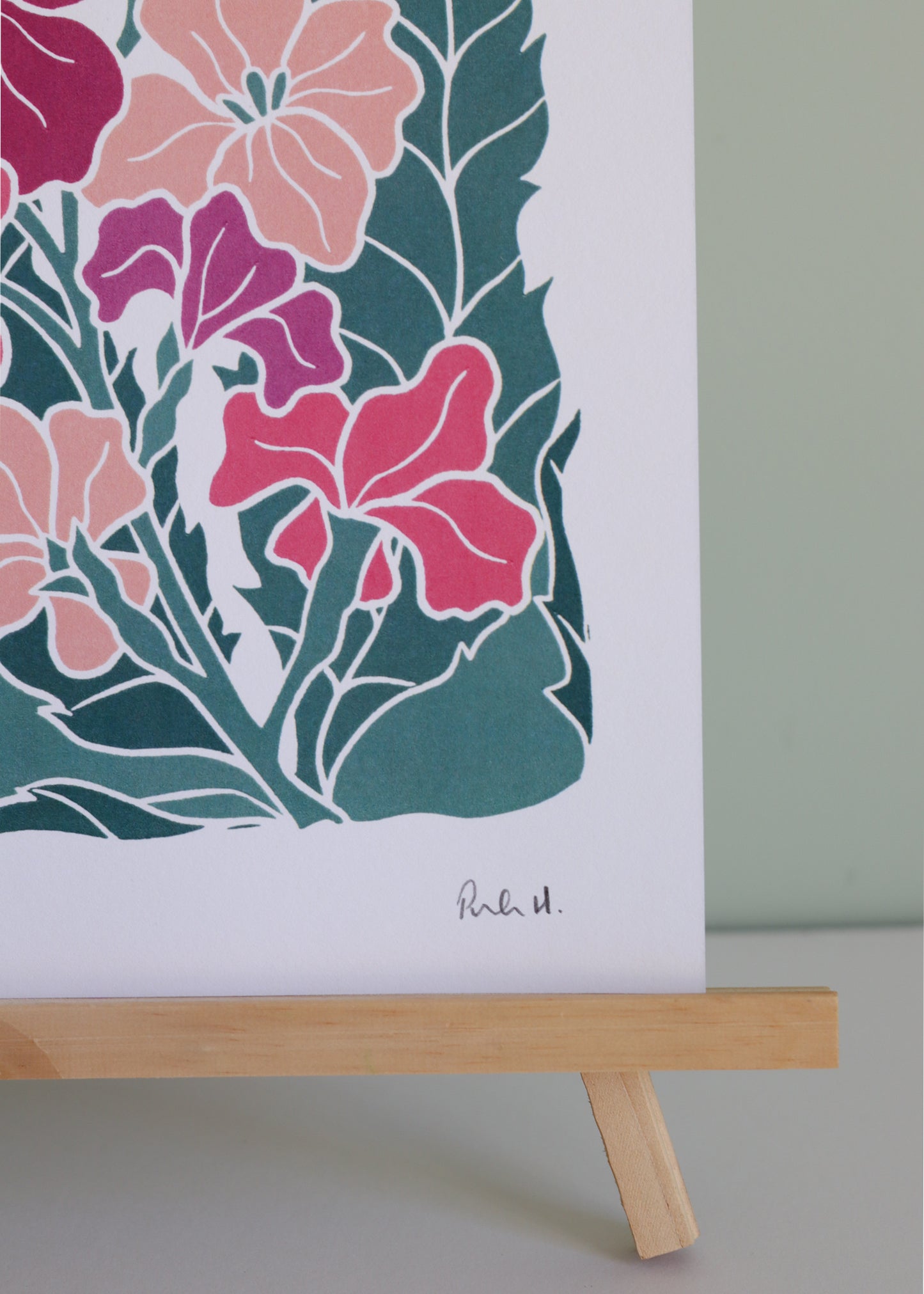 Twilight Haze Wallflowers | Art Print on Cotton Paper (Copy)