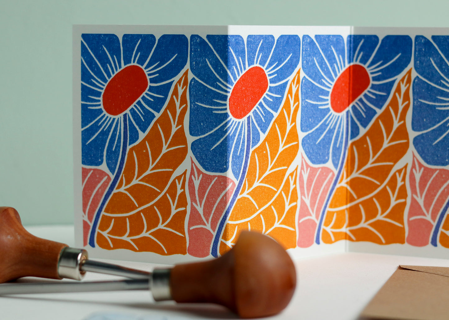 Joyful Garland Card | Single Card & Envelope