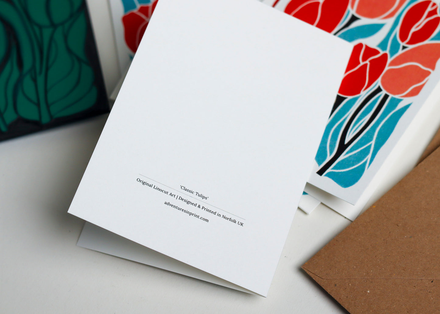 Classic Tulips | Set of 8 Notecards & Envelopes