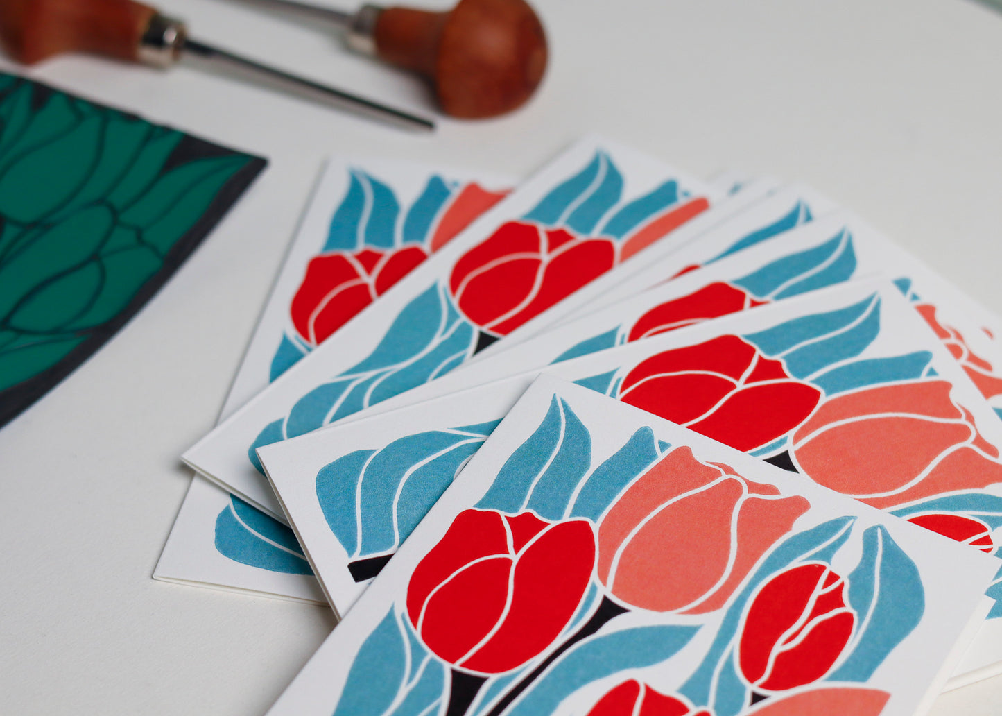 Classic Tulips | Set of 8 Notecards & Envelopes