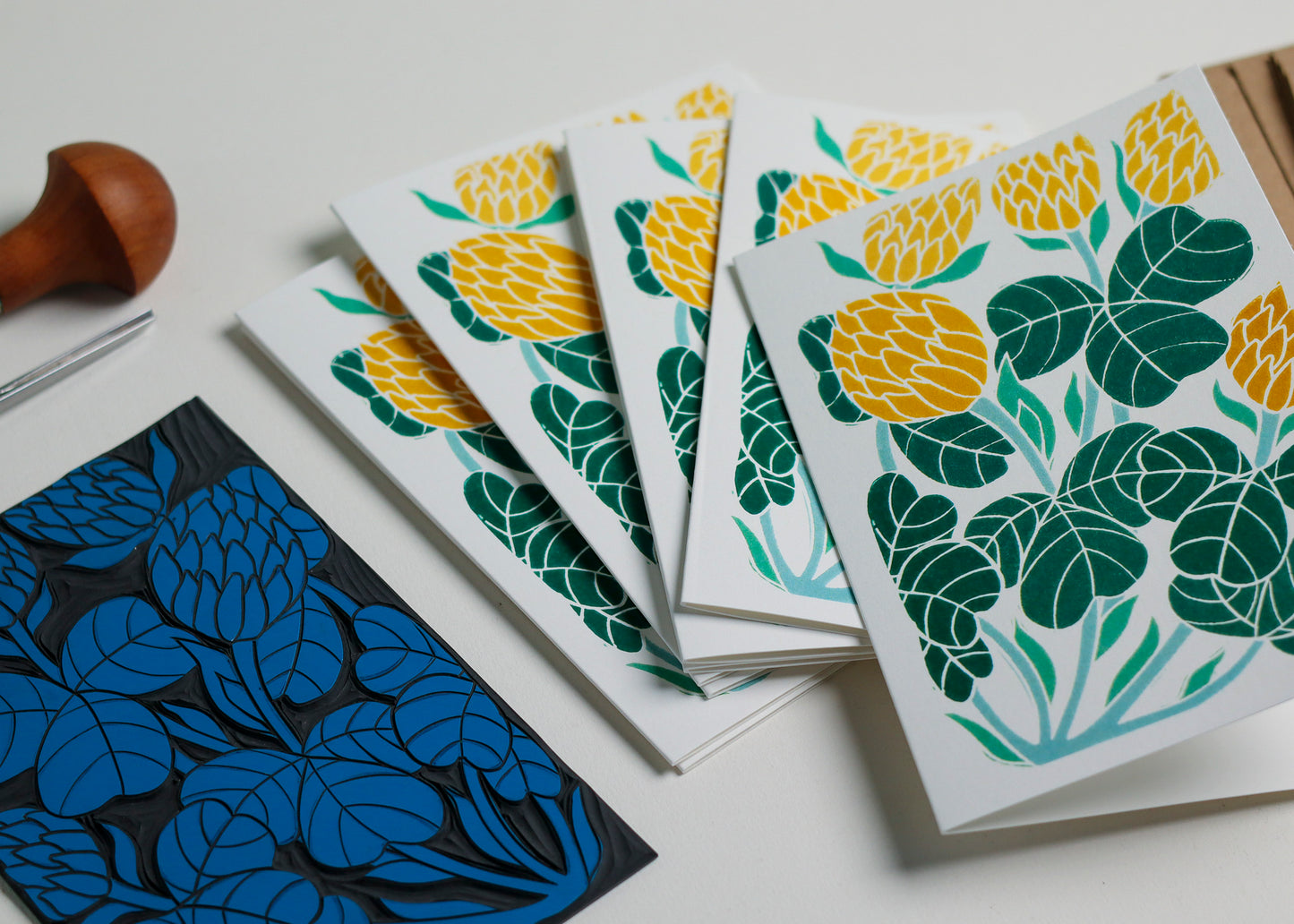 Irish Clover | Set of 8 Notecards & Envelopes