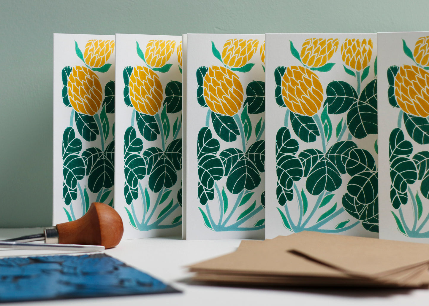 Irish Clover | Set of 8 Notecards & Envelopes