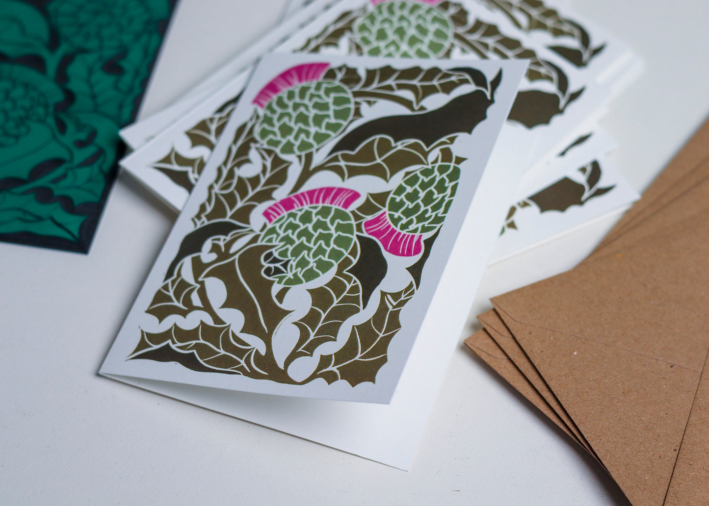 Scottish Thistles | Set of 8 Notecards & Envelopes