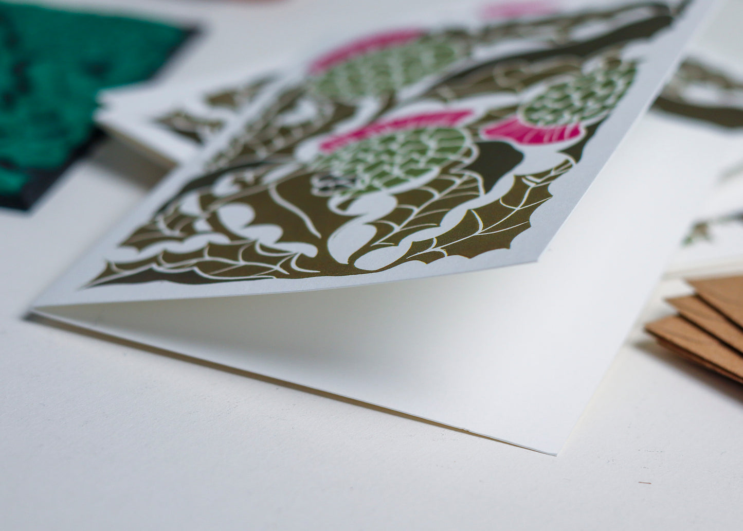 Scottish Thistles | Set of 8 Notecards & Envelopes