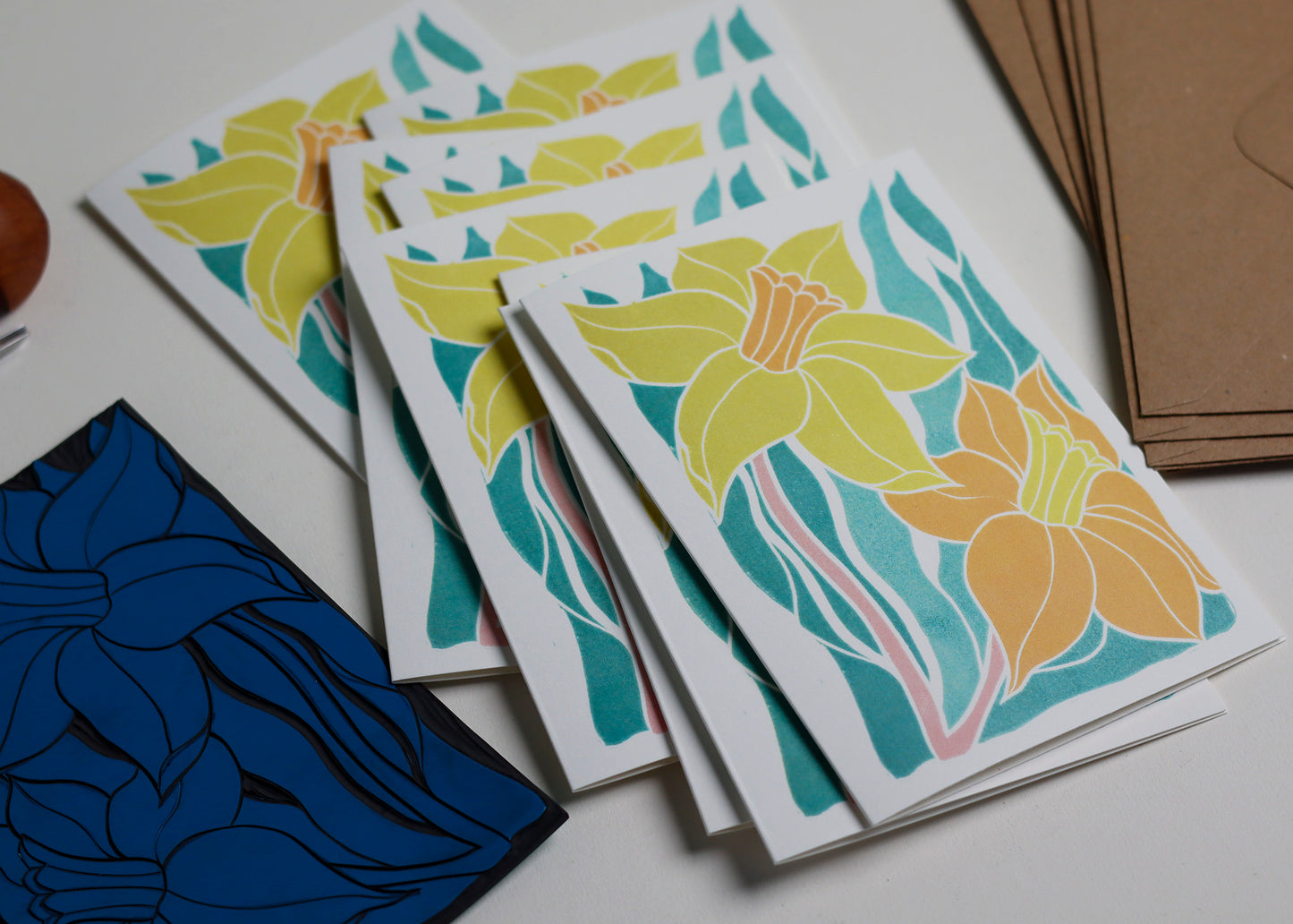 Welsh Daffodil | Set of 8 Notecards & Envelopes