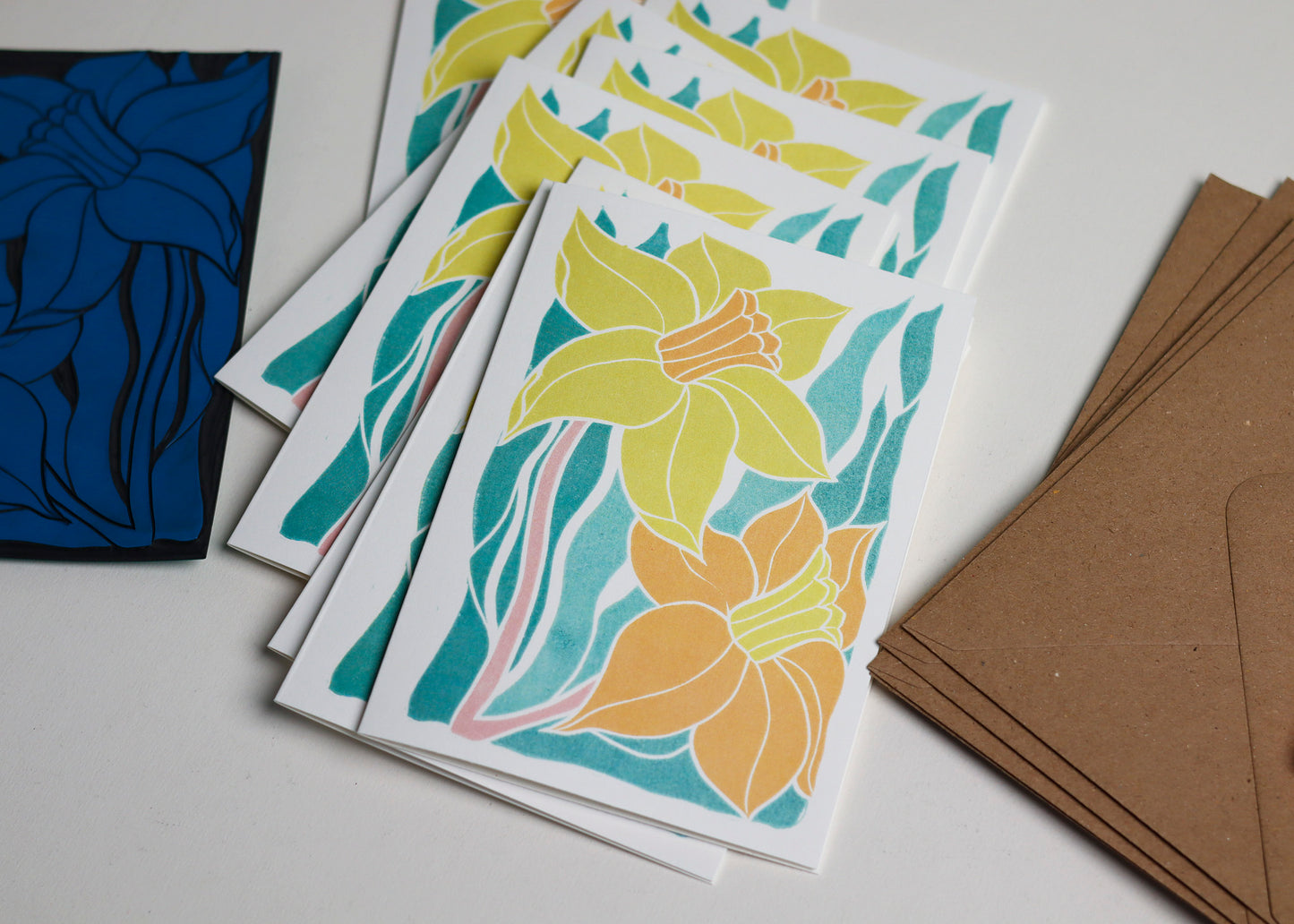 Welsh Daffodil | Set of 8 Notecards & Envelopes