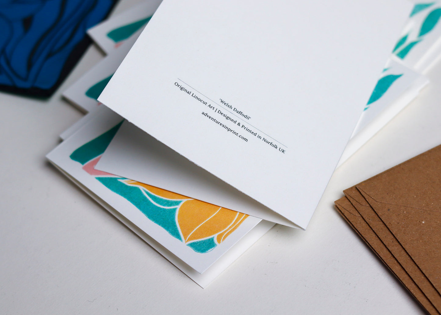 Welsh Daffodil | Set of 8 Notecards & Envelopes