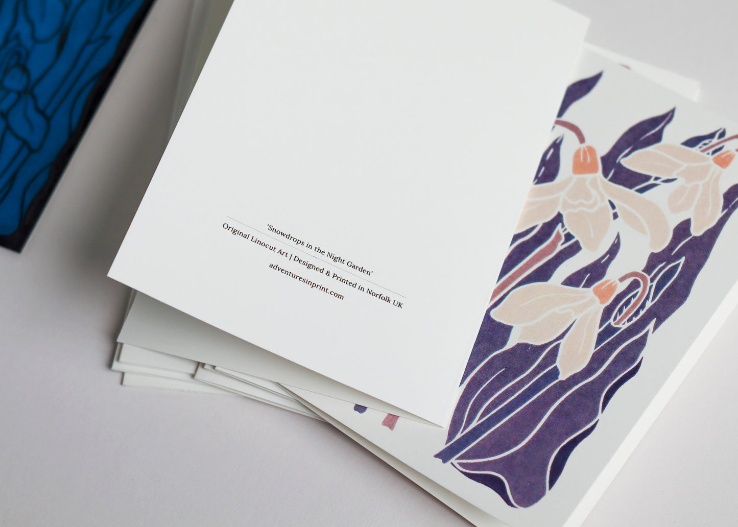 Snowdrops in the Night Garden | Set of 8 Notecards & Envelopes