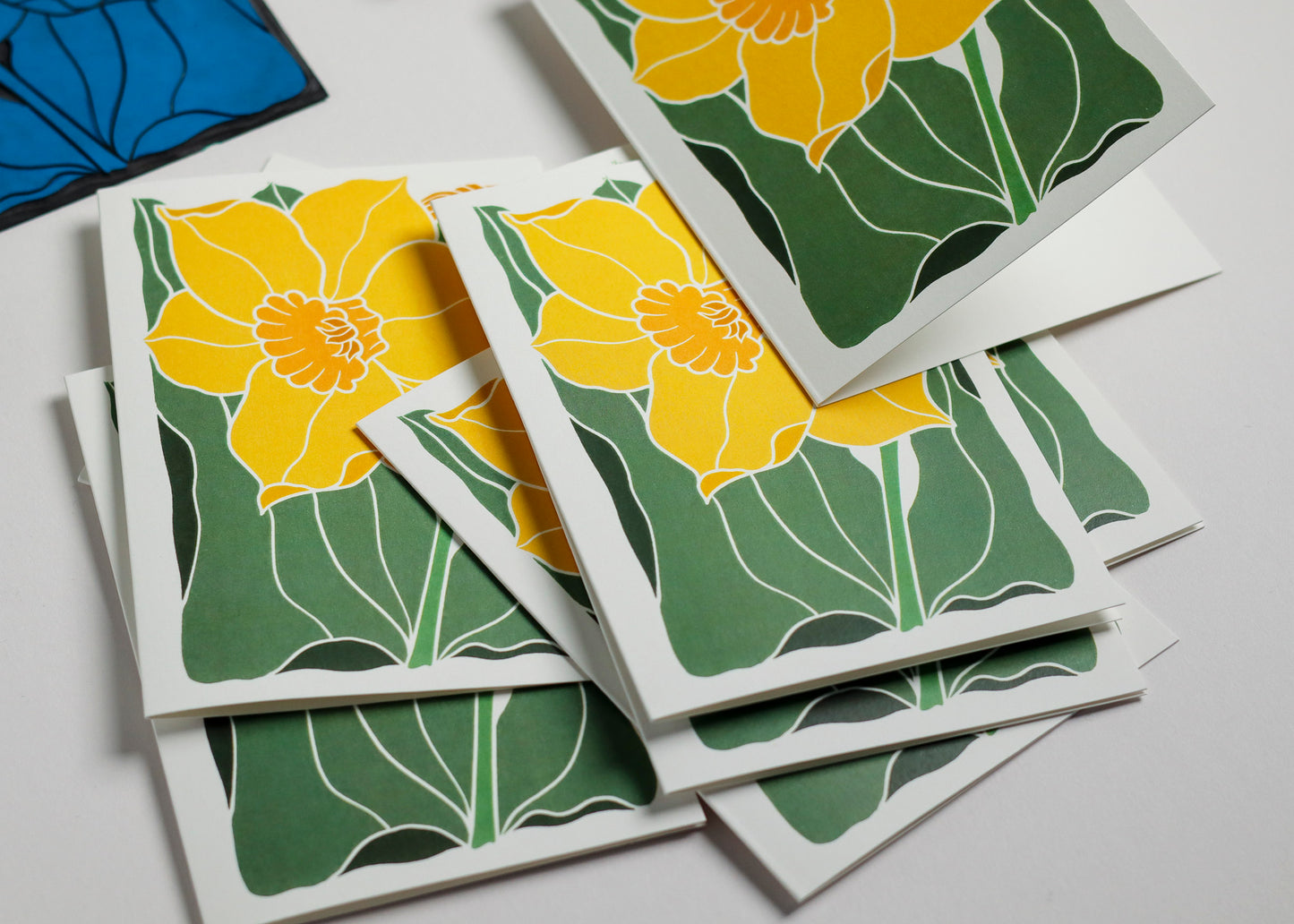 Dancing Daffodil | Set of 8 Notecards & Envelopes